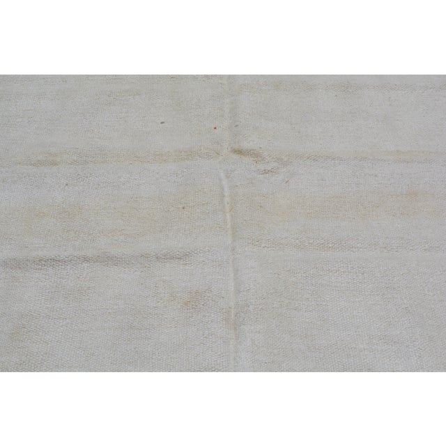 Vintage Turkish Flatweave Hemp Rug, 6'2''x9' For Sale In New York - Image 6 of 6