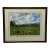 British 20th Century Landscape Oil Painting, Strawberry Pickers Harvesting in West Sussex South Downs For Sale