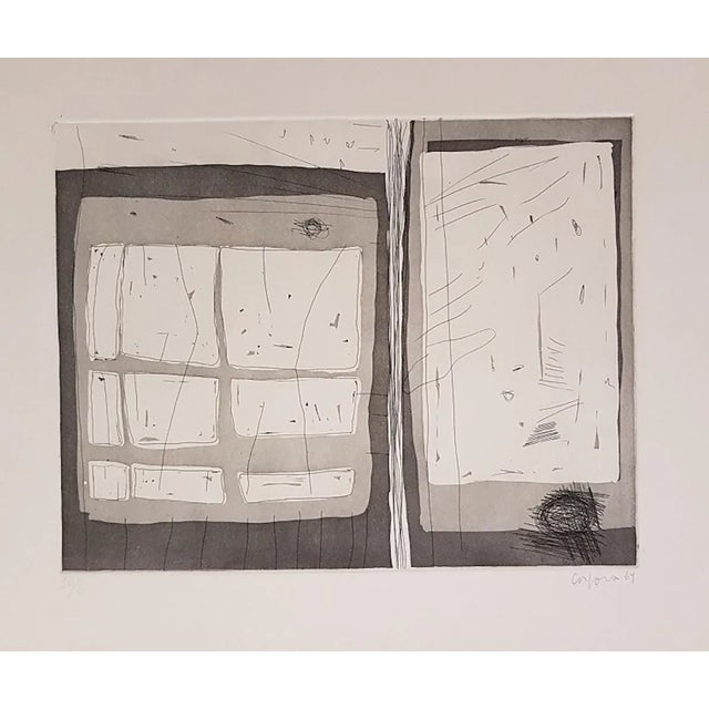 Untitled - Original Etching by Antonio Corpora - 1969 1969 For Sale
