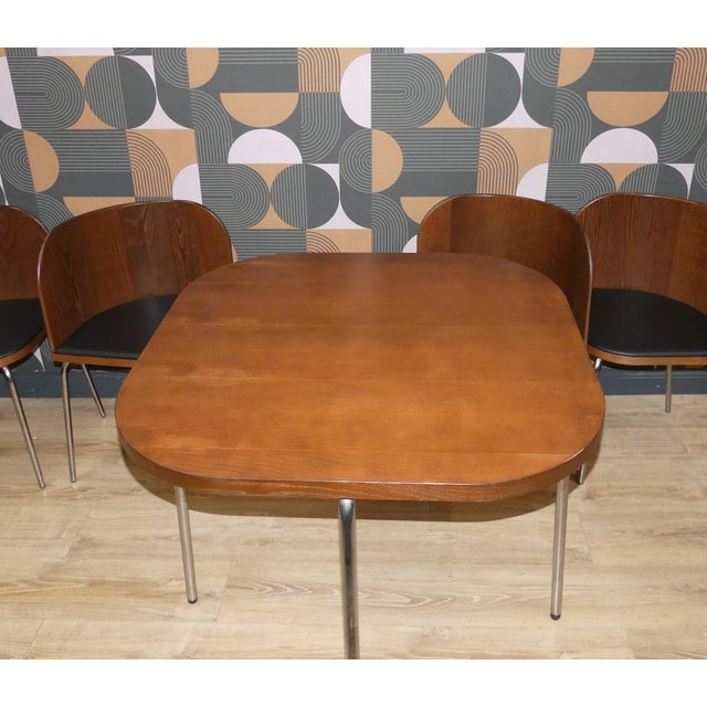1990s Vintage Fusion Dining Set by Sandra Kragnert for Ikea, 1999, Set of 5 For Sale - Image 5 of 14