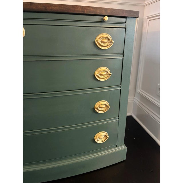 Vintage Hepplewhite Server/Chest of Drawers For Sale - Image 10 of 11