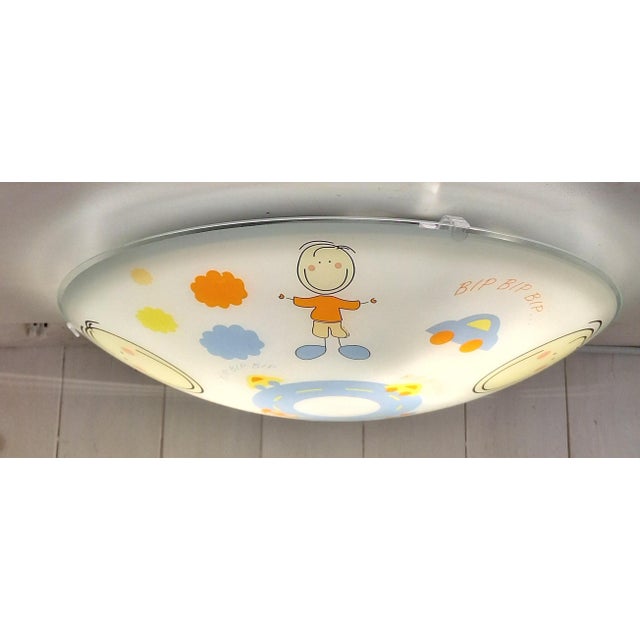 Metal Vintage Children's Room Ceiling Lamp, 2000s For Sale - Image 7 of 7