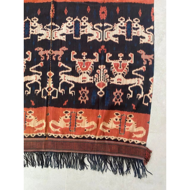 Ikat Textile From Sumba Island, Indonesia For Sale - Image 6 of 10