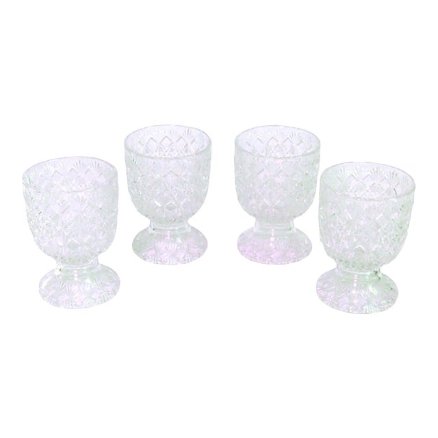 Art Deco Cocktail / Wine Glasses, Set of 4 For Sale