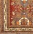 Mid 20th Century Mid 20th Century Large Turkish Vintage Oushak Rug With Medallions in Red, Taupe, Olive and Gray For Sale - Image 5 of 7