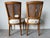 Vintage French Louis XVI Style Cane Back Dining Chairs – A Pair For Sale - Image 4 of 12