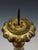 18th-Century Neoclassical Italian Giltwood and Polychrome Candlestick, 1800 For Sale - Image 15 of 18