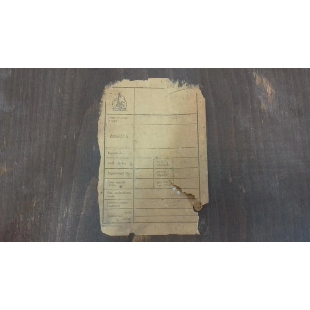 Beech and Glass Coffee Table from Tatra, 1950s For Sale - Image 9 of 12