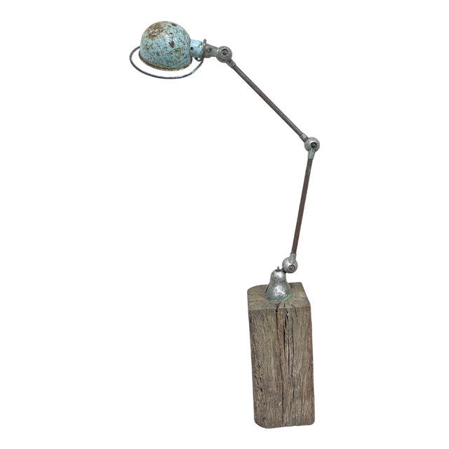 Jieldé Lamp in Blue, 1950s For Sale