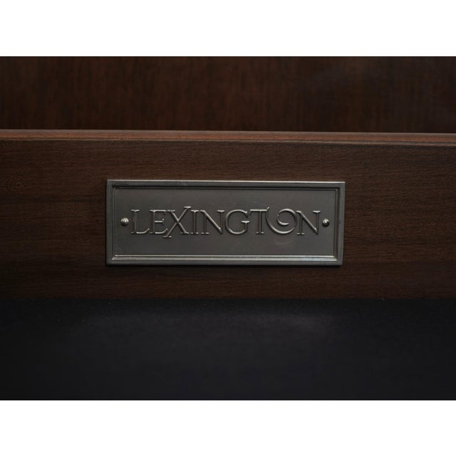 Lexington Modern Design Mahogany Credenza Console For Sale - Image 17 of 18