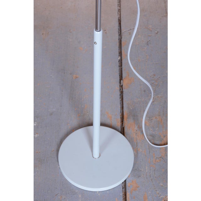 Metal Mid-Century Floor Lamp in Chrome by J. Hůrka for Napako, Czech, 1960s For Sale - Image 7 of 15