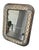 Elegant Italian sterling silver picture frame that also functions as a tabletop mirror, crafted by Leader Argent in the...