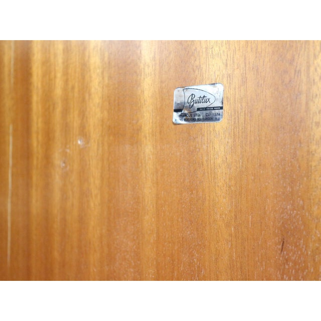 Mid Century Modern Vintage Teak Butilux Armoire Wardrobe For Sale - Image 12 of 13