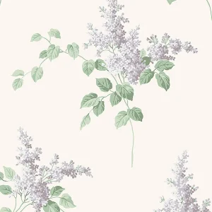 Sample - Borastapeter Lilacs Wallpaper in Lilac