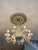 1977 Vetreria Artistica Stefano Murano 36” Pastel Opalescent Floral Chandelier For Sale - Image 16 of 17
