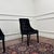 Black Upholstered Chesterfield Chairs, Set of 6 For Sale - Image 11 of 12