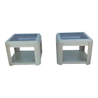 Vintage Post-Modern End Tables For Sale