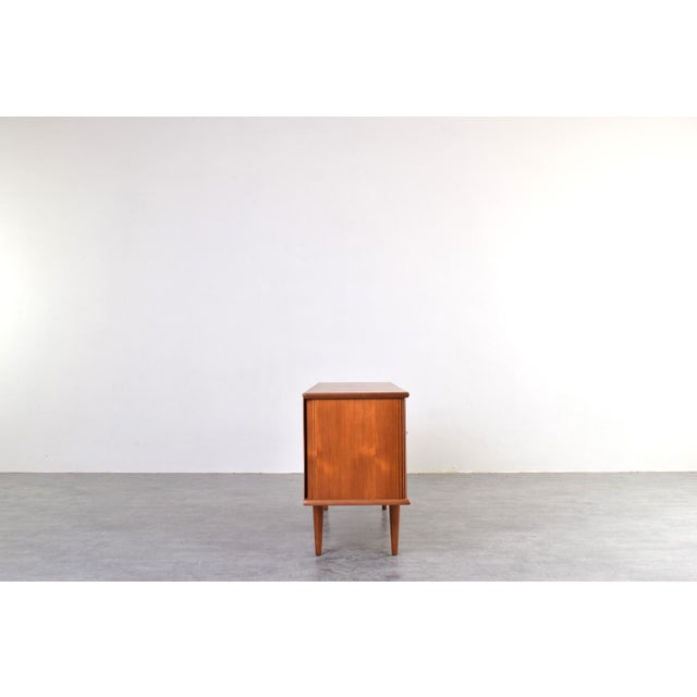 1960s Mid-Century Modern Danish Teak Tambour Sideboard, 1960s For Sale - Image 5 of 13
