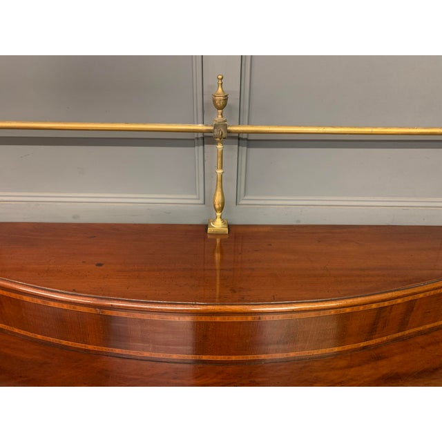 Wood George III Serpentine Mahogany Serving Table, 1790 For Sale - Image 7 of 18