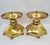 Mid-Century Modern Large Brutalist Brass Candlesticks, Europe, 1970s, Set of 2 For Sale - Image 3 of 11