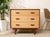 Mid 20th Century Birdseye Maple Lowboy Three-Drawer Dresser For Sale - Image 12 of 12