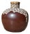 Art Deco Stoneware Vase with Snakeskin Pattern by Léon Pointu, 1930s For Sale