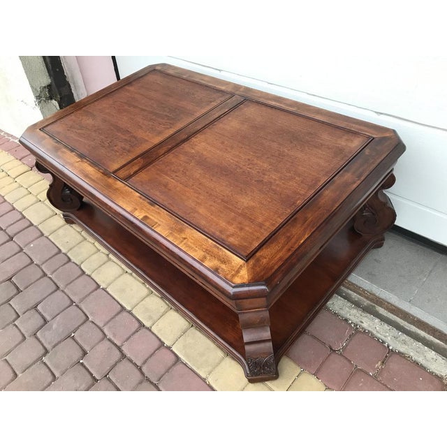 Exclusive Coffee Table in Teak Wood by Markor. , 1980s For Sale - Image 6 of 18