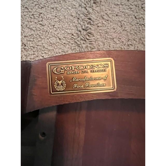 1990s Gordon's Queen Anne Style Side Table For Sale In Tulsa - Image 6 of 6