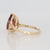 Red 3.7Ct Rubellite Tourmaline Ring With Earth Mined Diamond Accents: Solid 14k Gold, Size 6.75 For Sale - Image 8 of 8