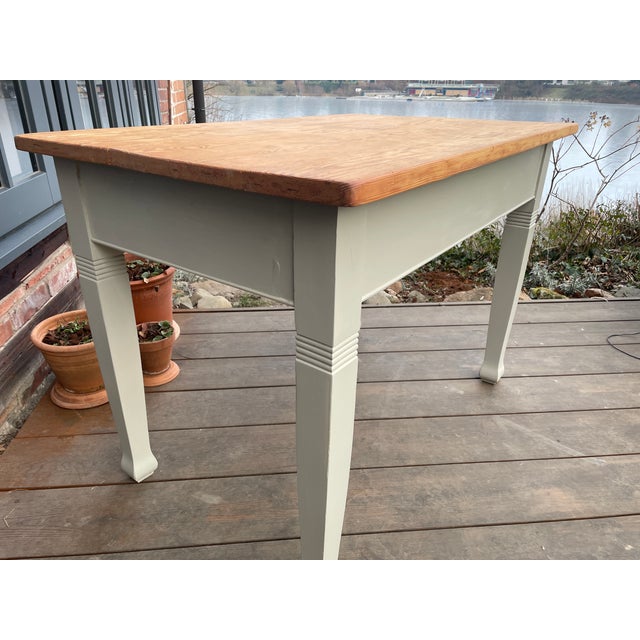 Antique Table in Fir, 1890s For Sale - Image 9 of 15