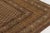 1950s Vintage Turkish Hereke Rug With Brown Classic Geometric Design - Rug & Kilim For Sale - Image 5 of 10