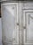 Gray Pair of Large Antique French Louis XVI Style Painted Demi-Lune Buffets, 1900s For Sale - Image 8 of 18