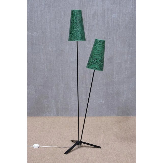 Swedish Modern Floor Lamp, 1950s For Sale - Image 4 of 13