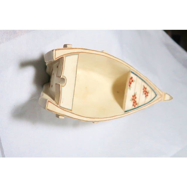 Ceramic Late 19th Century Japanese Satsuma Boat, Meiji Period For Sale - Image 7 of 8