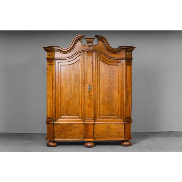 Item: Baroque Cabinet Period & Style: Baroque - 18th Century Features - unusual and practical piece of furniture with...