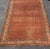 Northwest Persian Rug With Repeating Lattice Pattern in Coral and Navy 4'9 X 9'0 For Sale - Image 4 of 13