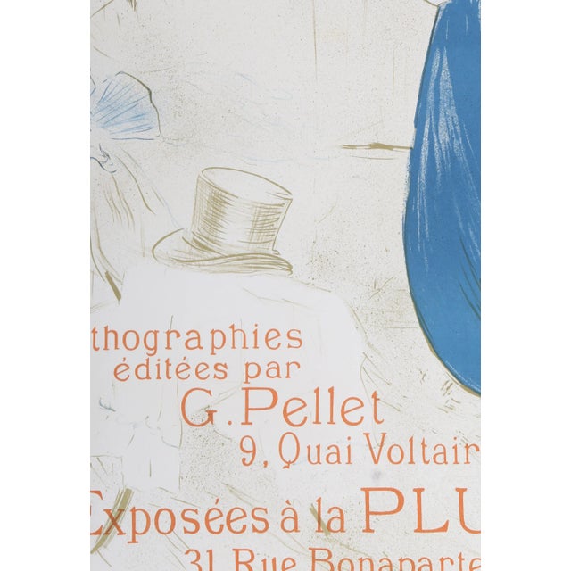 Henri de Toulouse-Lautrec Elles Exhibition Poster, Poster Edition: 27 in. x 21.5 in.