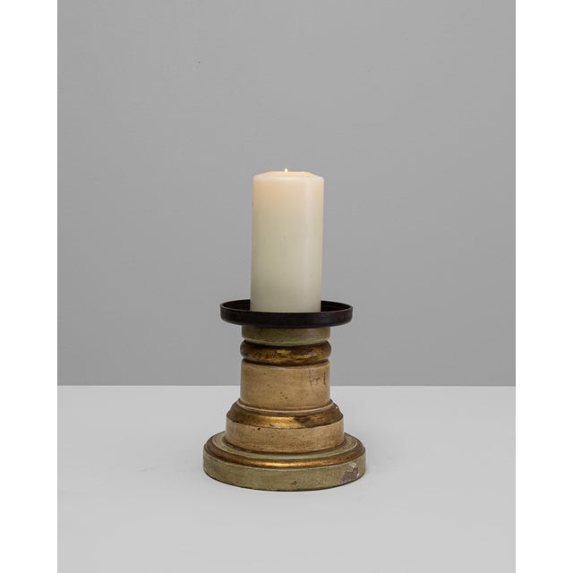 19th Century French Wooden Candlestick Holder For Sale - Image 17 of 18