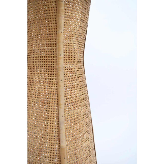 “Kasaï” rattan lamp, Barracuda Edition. "Kasaï" rattan lamp in a diabolo shape with double lighting. Made in Portugal,...