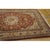 Red 1950s Red Field Traditional Medallion Vintage Isfahan Wool Silk Small Carpet Rug For Sale - Image 8 of 9