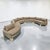 Brass 1970s Serpentine Sectional Sofa With Brass Feet For Sale - Image 8 of 11