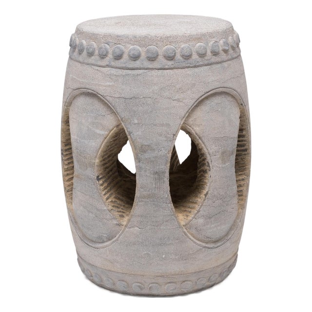 Chinese Interlocking Limestone Drum For Sale