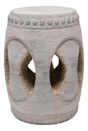 Chinese Interlocking Limestone Drum