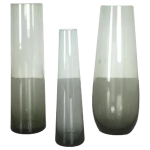 Vintage Turmalin Series Vases by Wilhelm Wagenfeld for WMF, Germany, 1960s, Set of 3