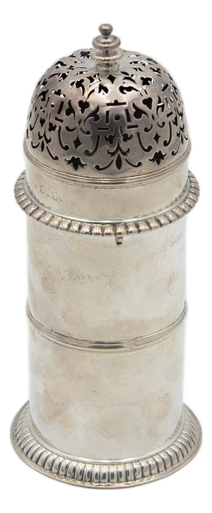 Silver Sprinkler with Reliefs
