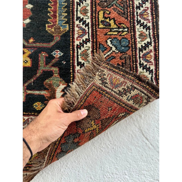 1930s Northwest Persian Runner - 3.6 x 9.10 For Sale In Milwaukee - Image 6 of 10