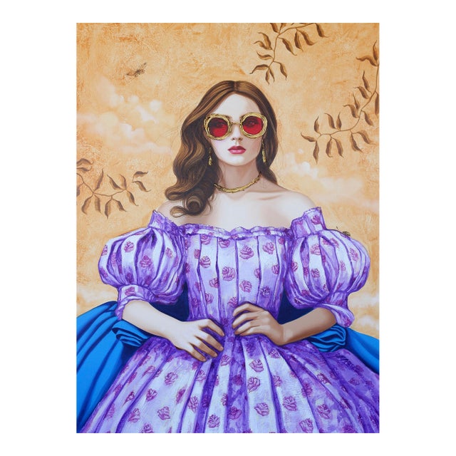 Fashion Essentials I Painting by Carlos Gamez De Francisco For Sale