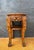 Chinoiserie Chinese Carved Hardwood Side Table, Mid-20th Century For Sale - Image 3 of 11