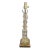 Mid Century Modern Stacked Glass Table Lamp For Sale