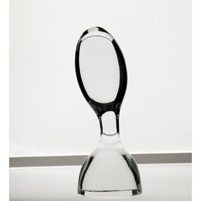 Abstract Bust Sculpture in Transparent Glass by Livio Seguso For Sale - Image 15 of 18